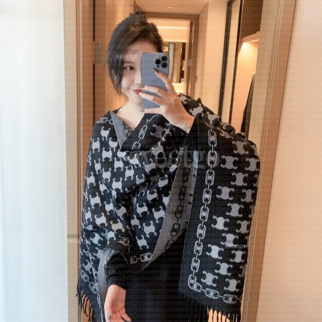 Classic Plaid Women Man Designer Scarf 100% Cashmere Scarves For Winter Warm Womens and mens Long Wraps Top Designer Premium Quality Cashmere Feel S