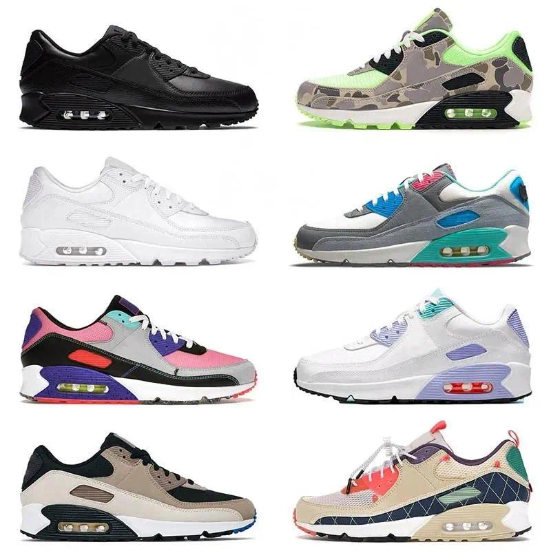 2022 OG Sports Running Shoes Lucky Bred Lucha Charms Libre Barely Rose Peace Valentines Day Surplus Black Trail Team Gold 90s Trainers Sneakers 36-4