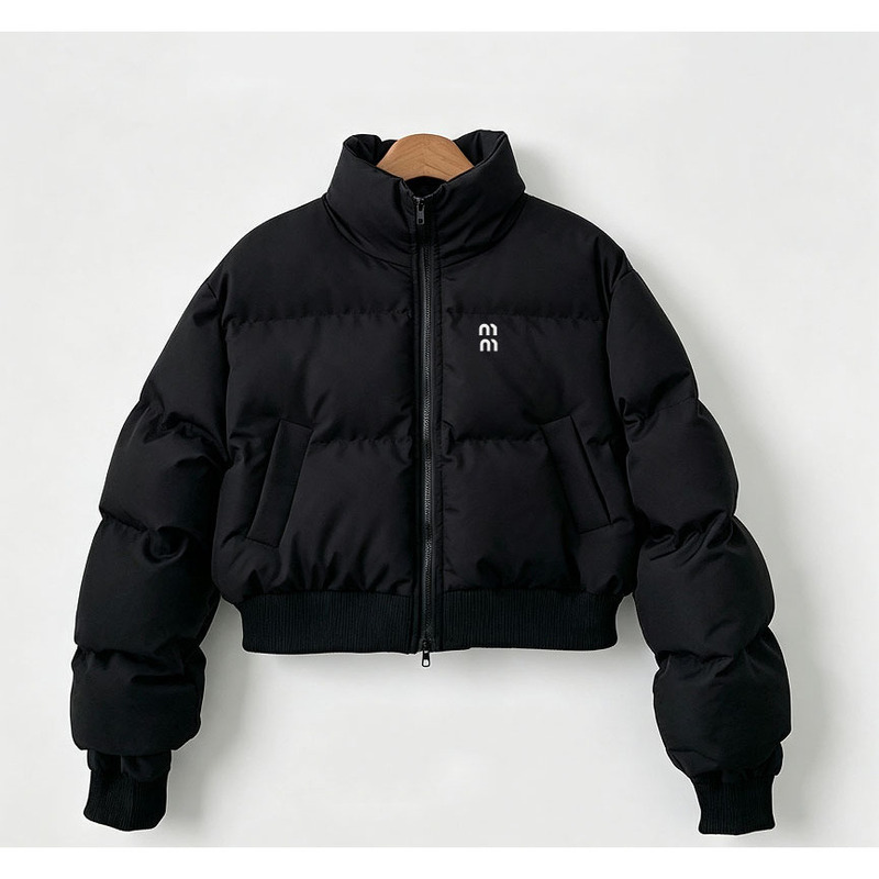womens miupuffer jackets winter puffer jacket designer jacket parkas lady windbreaker short parka jacket winter down casual women's jacket