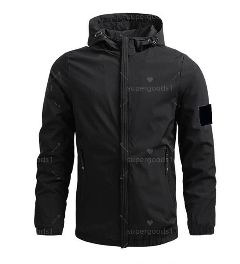 mens waterproof jacket lightweight rain jacket outdoor casual windbreaker hooded coat spring autumn hiking travel everyday outerwear