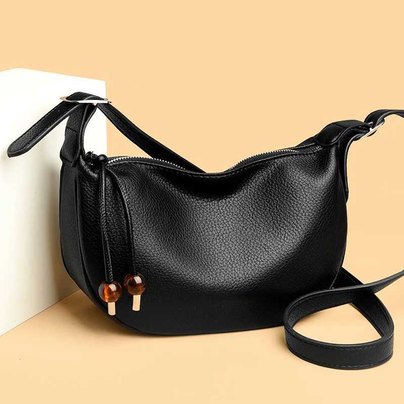 Pea Bag Women's Autumn Winter Single Shoulder Saddle Dumpling Bag Small Niche Design Simple Underarm Bag Urban Minimalist Sty... Z260918