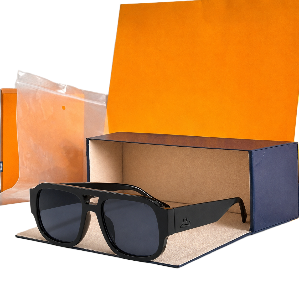 Designer Glasses Men Womens Sunglasses Designers Mens High End Eyeglasses Gafas De Sol Luxurious Oversized Frames Metal Lettering Driving Beach Vaca