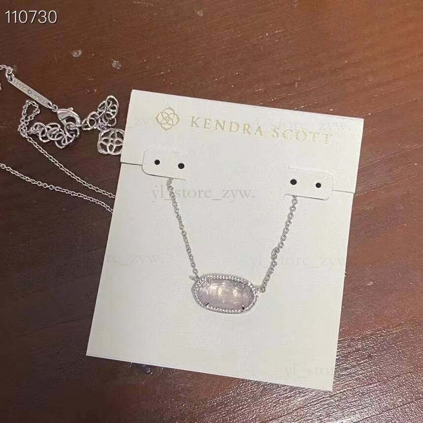 Kendrascottlysness Jewelry Designer For Women Kendrascottes Necklace 2026 AAA Pendant High Quality Gold Short Pendant Necklace Simple Fashion Hot Sa