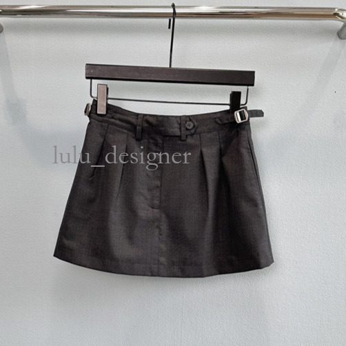 Luxury skirt designer women 26 Autumn New High-End Minimalist Casual Versatile Lightweight Mohair Mini Skirt women's sexy mini skirt dress