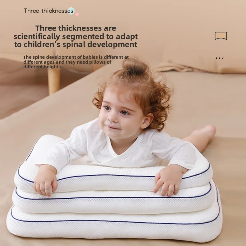 1-16 años Almohada para niños Protección del cuello Almohadas divisorias para niños Ropa de cama para bebés Jardín de infantes Almohada para dormir