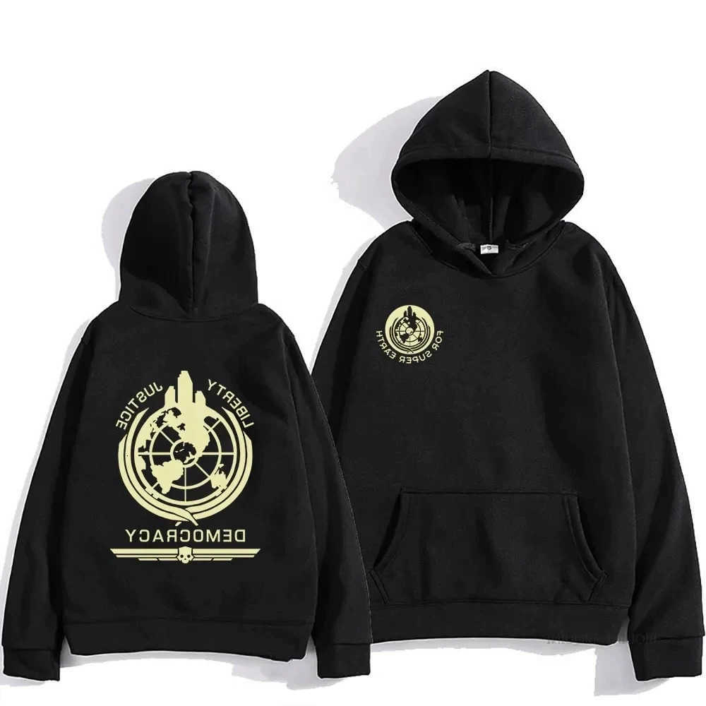 New Sweatshirts Men's comfortable Hoodies long-sleeved hooded sweatshirt for men/women's autumn and winter casual graphic printed Hell Div