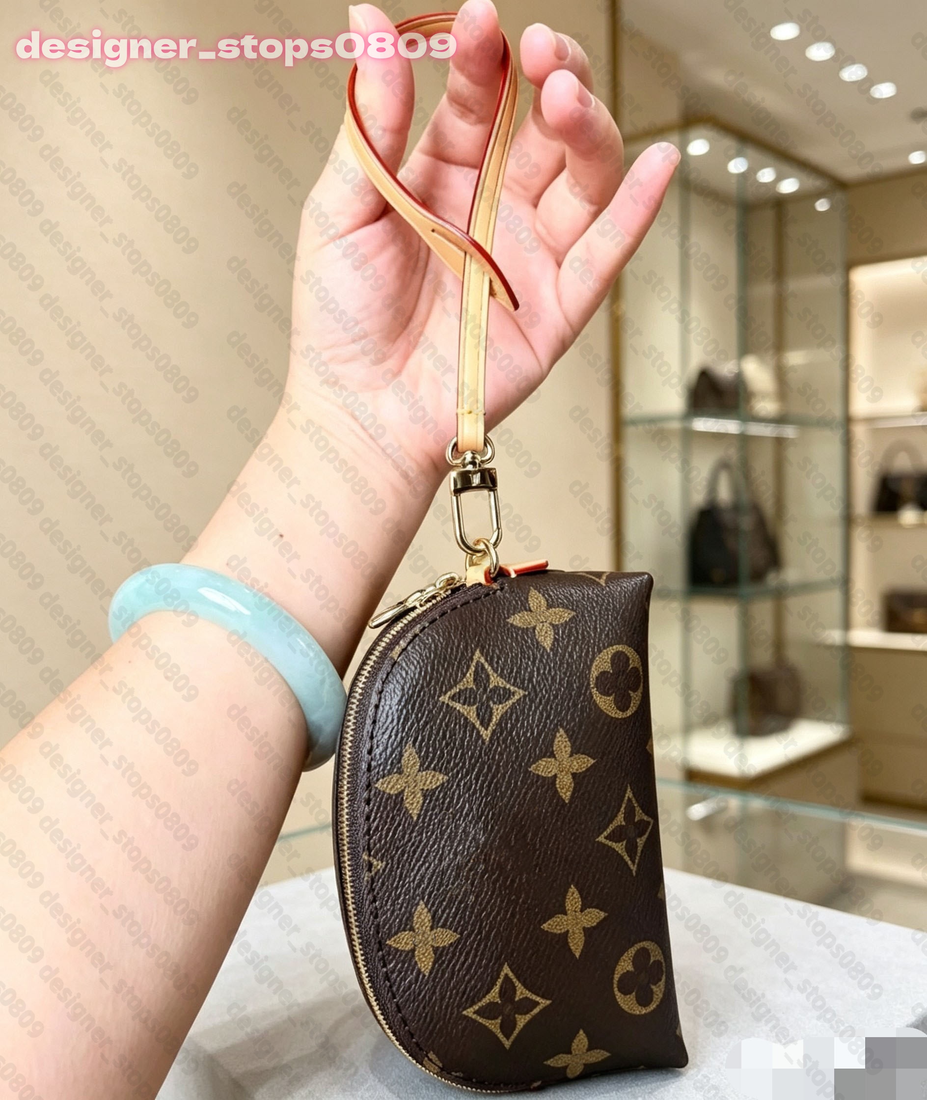 New Zero Wallet Designer Mini Shell Bag Handbag Fashion Women's Men's Keychain Ring Credit Card Clip High Quality Coin Wallet Luxury Shell