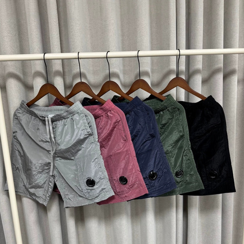 Luxury Cpcompanyyyy Designer Clothes Women Mens Casual Nylon Shorts Drawstring Elastic Waist Quick Dry Cargo Style Summer Streetwear Kids S -xl