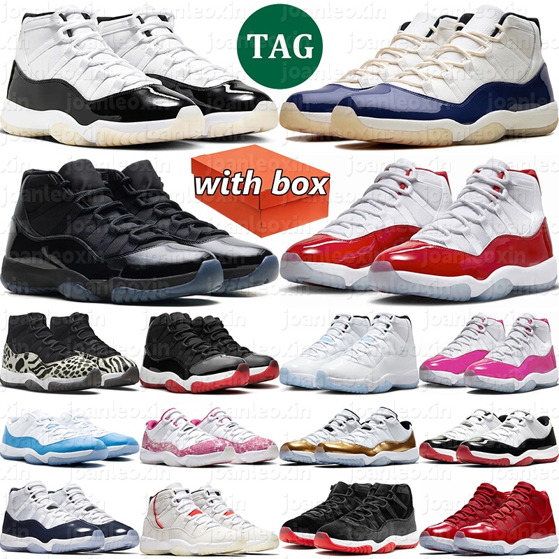 designer sneakers 11s men basketball shoes vintage 11s Legend Blue Military Black Cool Grey outdoor sports shoe mens trainers with box flat bottom f