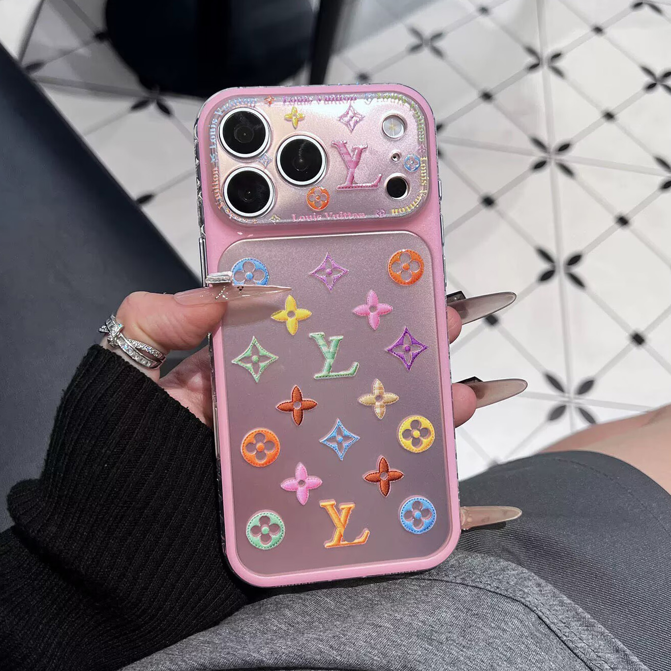 Top Designer Mobile Phone Case for iPhone 17Air 18 Pro Max 17 Pro Max 16 Pro Max 15 14 13 Pro 8 7 Leather TPU Protection Back Shell Samsung Galaxy L