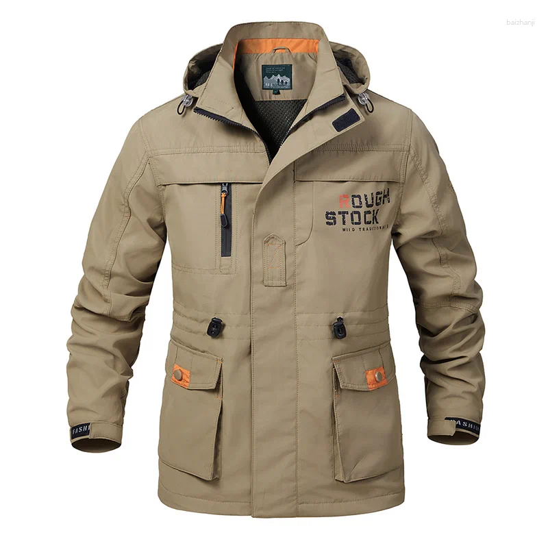 Men's Casual Windbreaker Outdoor Military Jacket Quick-drying Mountaineering Suit And For Autumn 2026