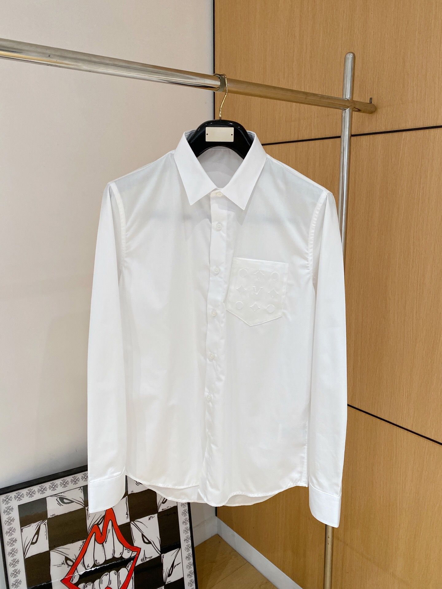 Mens Designer Shirts Brand Clothing Men Shorts Sleeve Dress Shirt Hip Hop Style High Quality Cotton Tops 17019