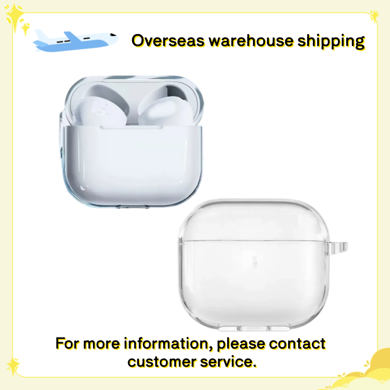Shockproof Protective Case Compatible with AirPods 4, Pro, 3, Max & 2nd Gen, Universal Earphone Accessory for Men & Women