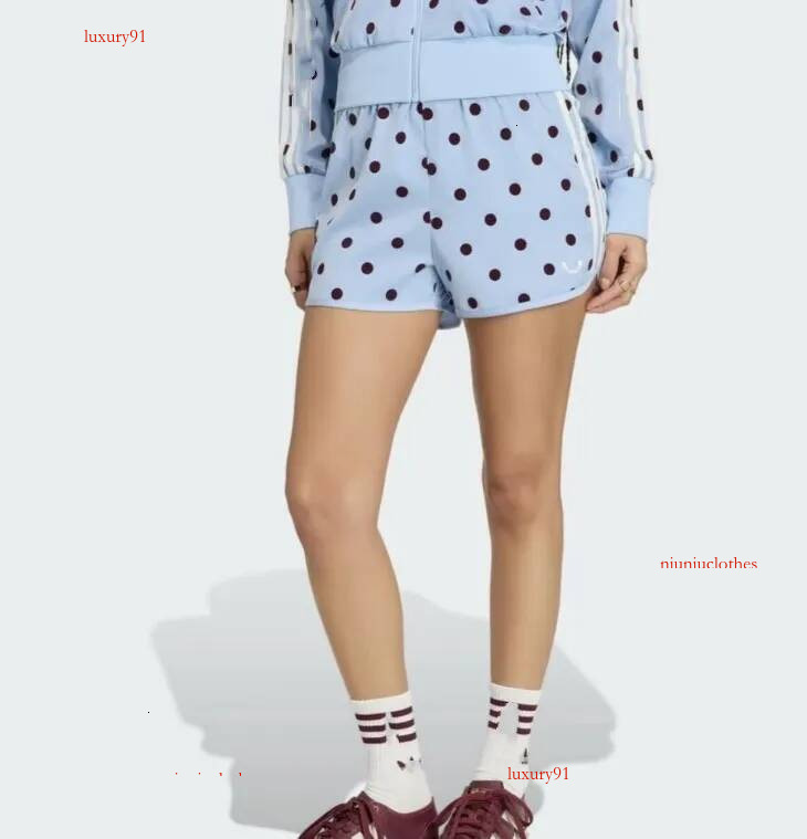 Designer Shorts Women Summer New Women's Shorts Brand Polka Dot Print Shorts Casual Sports Shorts Home Shorts Size Xs-Xl
