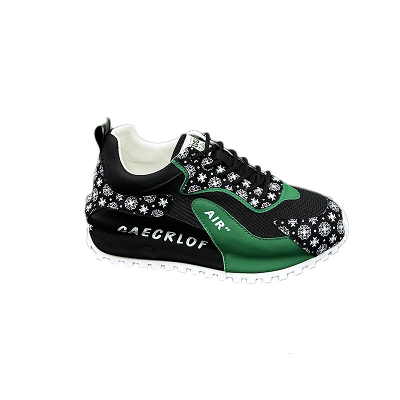 2024 Summer New Breathable Designer shoes Sports Casual Trendy Thick-Soled Dad Men's Casual shoes Daily Agan Shoes