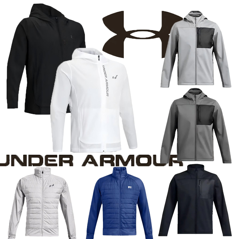 Designer under amourr Jacket Mens Winter Coat Thermal Windproof Softshell Hooded Zip Up Athletic Winter Warm Jacket Outdoor Outerwear For Travel Cas