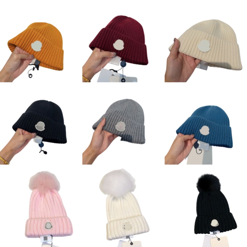 Thermal Knitted Skull Caps For Women Mens Hat Designer Beanie Classic Embroidered Patch Winter Hats Knitted Bonnet Fall Casual Travel Classical Luxu