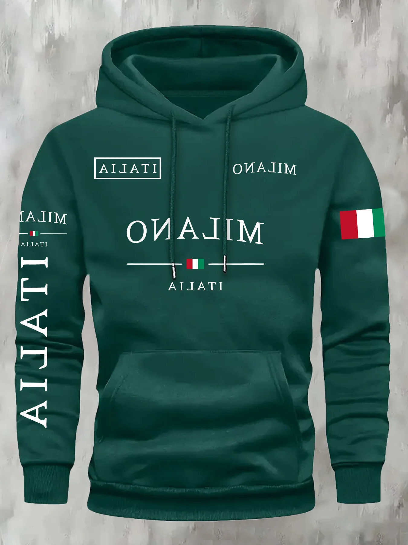 MILANO Sweatshirts ITALIA Men's Hoodies Men Women Hoodie Outdoor Street Casual Sports Vacation Trend Spring Autumn Winter Couple Sweatshirt Top