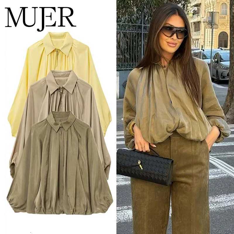 Women's Women's Jackets MUJER 2025 Jackets Ruched Bomber Jackets for Women Zip Oversize Varsity Jackets Woman Outerwears Casual Overcoat F