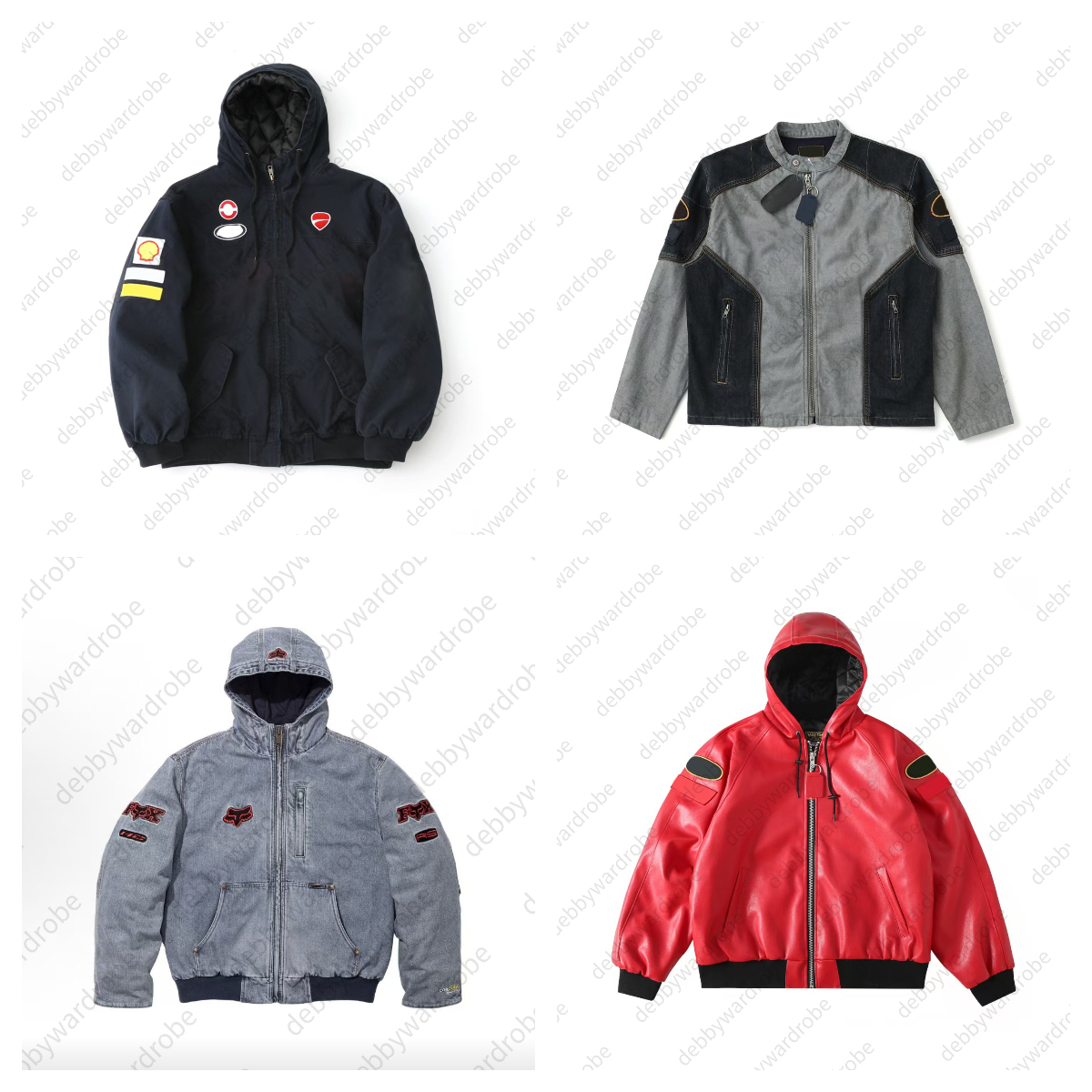 mens jacket men wind breaker puffer jacket casual sports outerwear windproof streetwear coat outdoor Embroidered coat Retro motorcycle Coat jacket m
