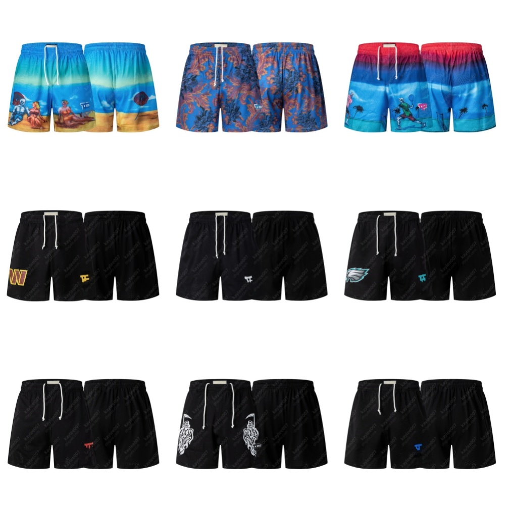 men designer shorts Summer seaside beach wire mesh high quality women swim shorts fashion trend ventilate joggers sweatpants brand men shorts 002
