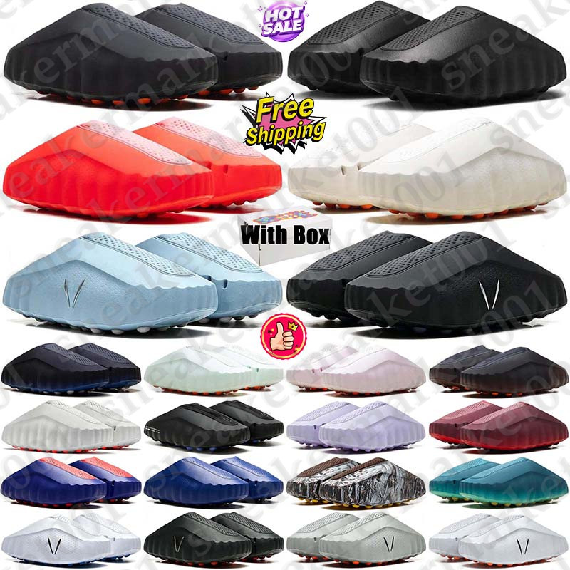 Free Shipping With Box Designer slides mules Fragment sandals claquette clogs heels slippers d h gate sliders sandles for mens womens flip flops qua