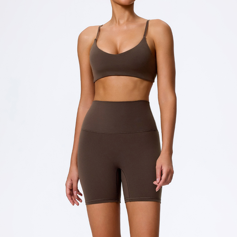 New Summer Women's 2Pcs Sleeveless Set Gym Yoga High Waist Breathable Legging And Sports Bra Two-piece Female Sportswear 26Y0921