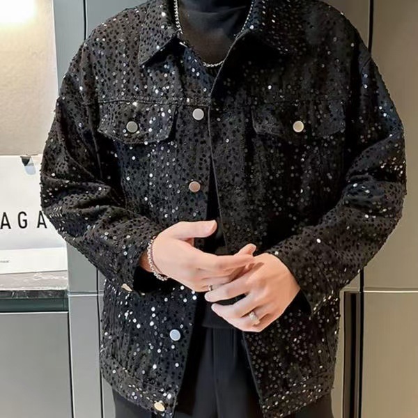 Mens Designer Jacket High-end American Retro Short Jacket Fashionable Multi Style Winter Fashion Youth Men's Top, Lapel Trend Versatile Outdoor