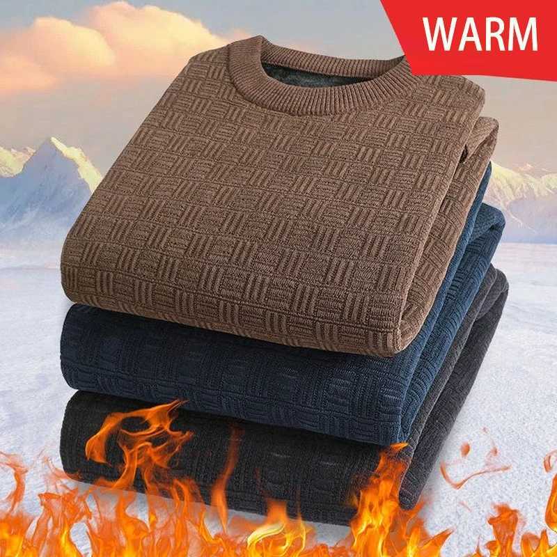 Spring Autumn 100% Pure Merino Wool Pullover Sweater Men O-neck Long-slve Cashmere Knitwear Female Clothing Grace Q260921