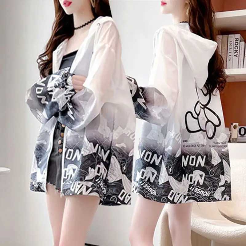Clothing Women's Women's Jackets Jackets Summer Long Sleeve Cardigan Sun Protection Clothing Thin Loose Casual Sports New Soft High Qualit