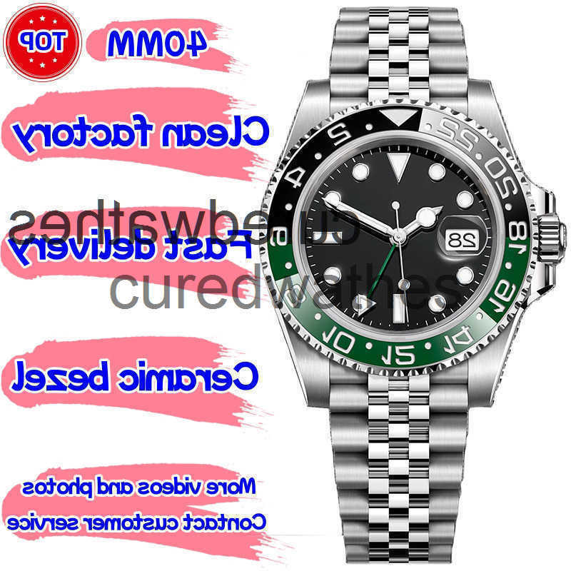Watch GMT Luxury Designer Mens Watches Clean Factory Super Qualtiy Cal3186/3285 movement Automatic Mechanical Watch Sapphire Waterproof With Box NMP