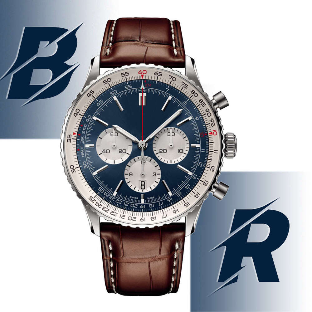 Breitlinlyness Watches Mens Designer Navitimerness Watch Chronograph Luxury BR Watch Man Watch Woman Watch Top Quality Quartz Automatic Mechanical W