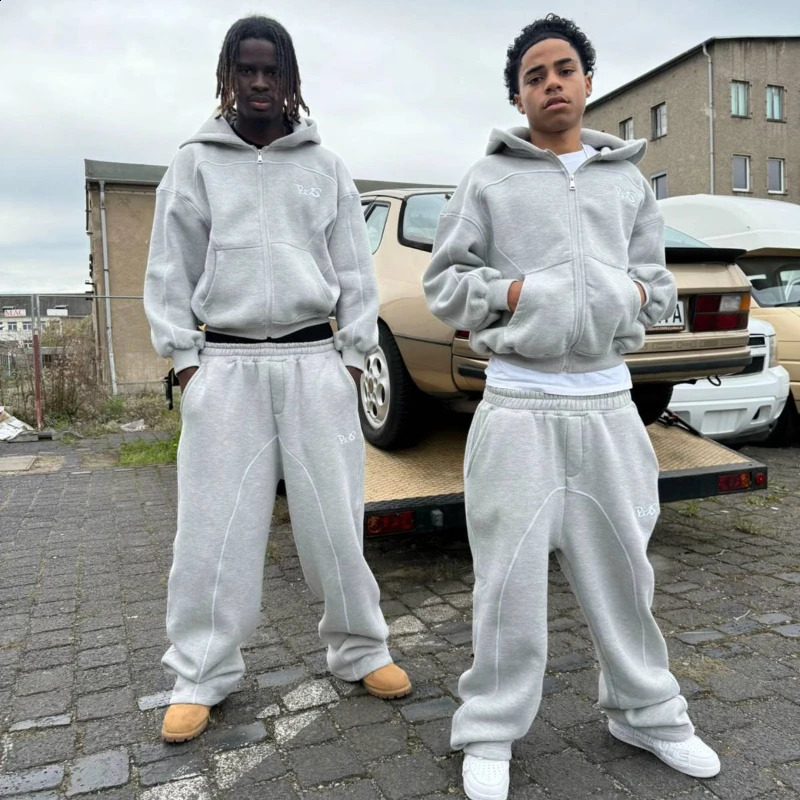 Men's And Women's 2026 Street Hip-hop Goth Harajuku Fashion Versatile Straight Wide-leg Pants American Retro Y2K Casual Loose Tr 260918