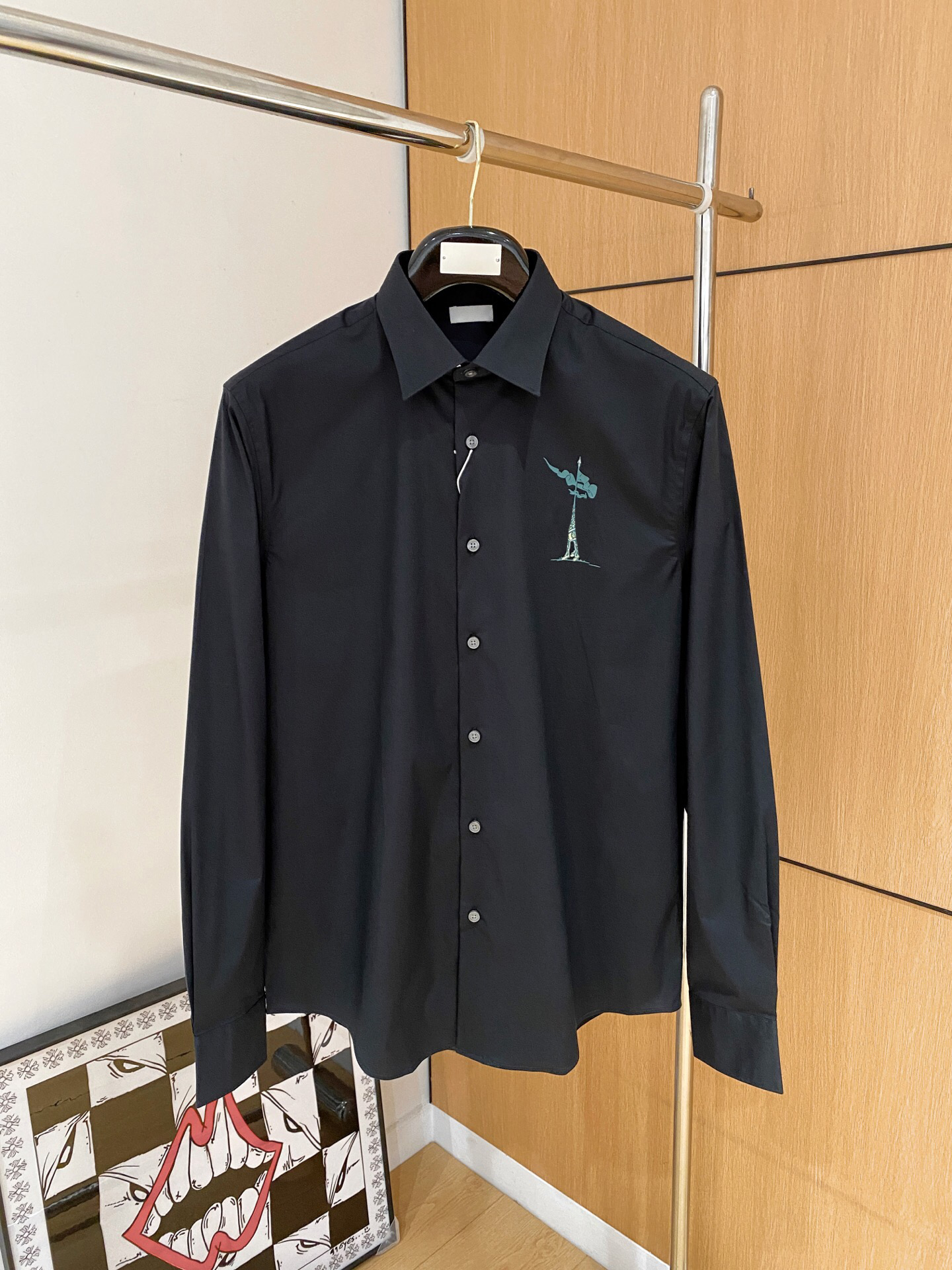 Mens Designer Shirts Brand Clothing Men Shorts Sleeve Dress Shirt Hip Hop Style High Quality Cotton Tops 17028