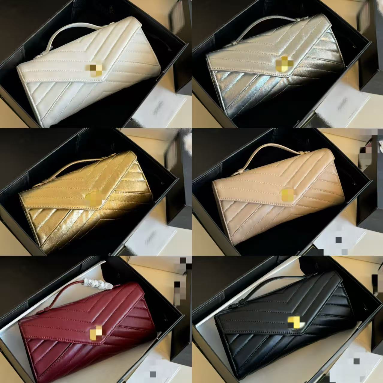 Designer Free Shipping New Envelope Bag, Evening Bag, Flip Up Women's Bag, 2026 European And American New Fashionable Women's Bag