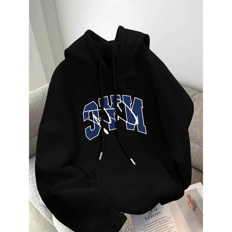 Sweatshirt Men's Hoodies Sweatshirts Hoodie Men's Winter Loose Outerwear Youth New Style Overhead Clothing Male Fashion Spring Autumn D260