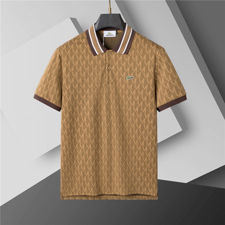 Men's Plus Tees & Polos t-shirts Round neck embroidered and printed polar style summer wear with street pure cotton f344r