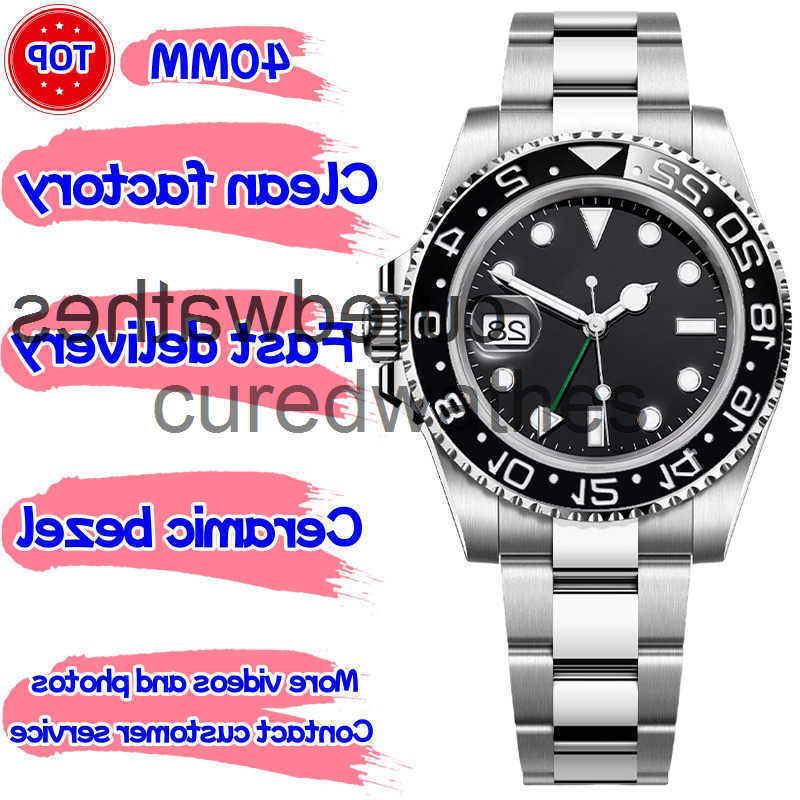 Designer GMT Luxury Mens Watch Watches Clean Factory Super Qualtiy Cal3186/3285 movement Automatic Mechanical Watch Sapphire Waterproof With Box GYC