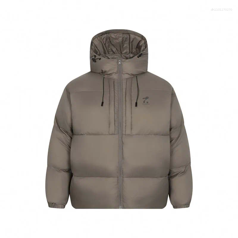 Men's Winter Warm Puffer Jacket Cotton Padded Thick Thermal Puffy Parkas Hooded Windproof Overcoat Keeper Outerwear