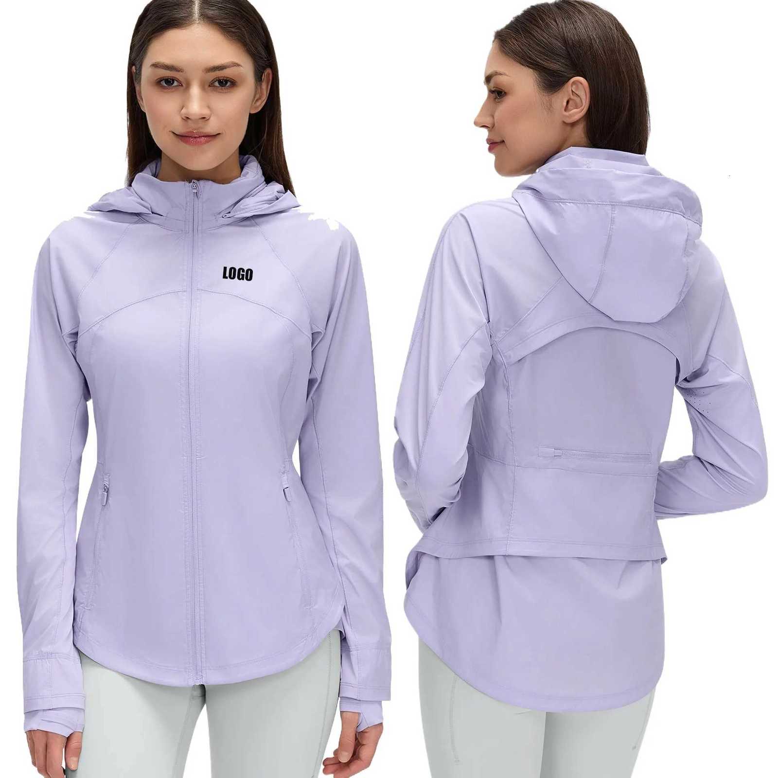 women's Women's custom Jackets Personalized spring summer thin quick-drying sunscreen clothing sports cycling hooded skin clothing jacket