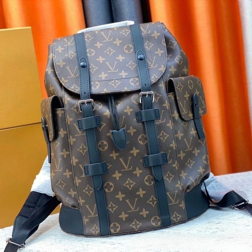 Borsa a tracolla in tela zaino multiuso di design di lusso per uomo donna Borsa da scuola classica da viaggio quotidiana all'aperto
