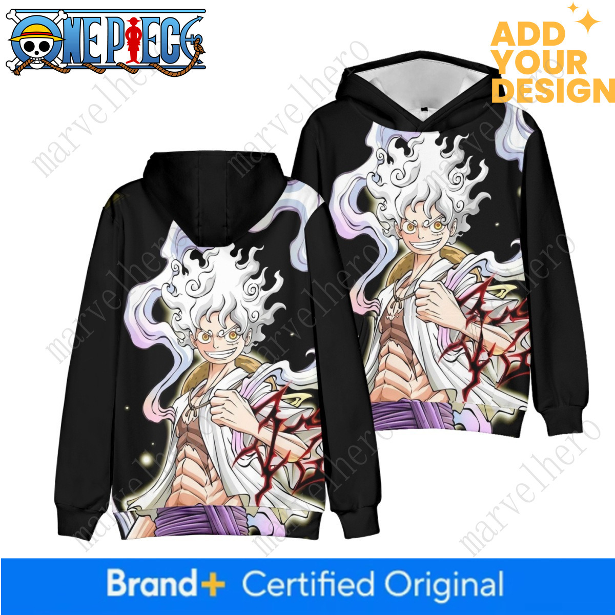Felpa con cappuccio in un unico pezzo Stampa alla moda Stili per bambini per adulti per uomo Donna, Felpa con cappuccio casual autunno e inverno