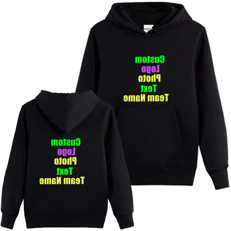Hoodie Men's Custom Hoodies Sweatshirts For Men Brand Your Design Here Long sleeve Hoody Sweatshirts Customized Here Long sleeve Hoody Graphic