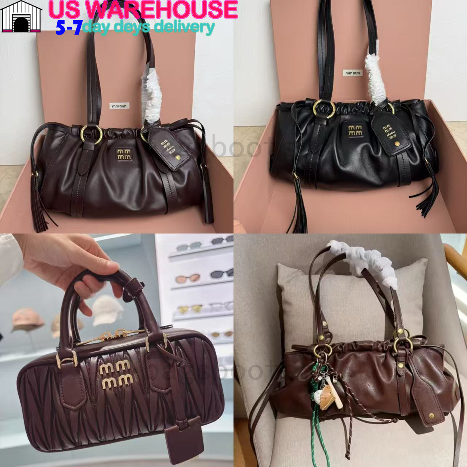 Crossbody Designer Bags Women High Quality Designer Bags Shoulder Bag Brown Bag Black Bag Miu Joie Bag Crossbody Handbag Minimalist Bag Motorcycle L