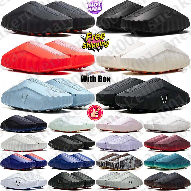 Free Shipping With Box Designer slides mules Fragment sandals claquette clogs heels slippers d h gate sliders shoes sandles for mens womens flip flo