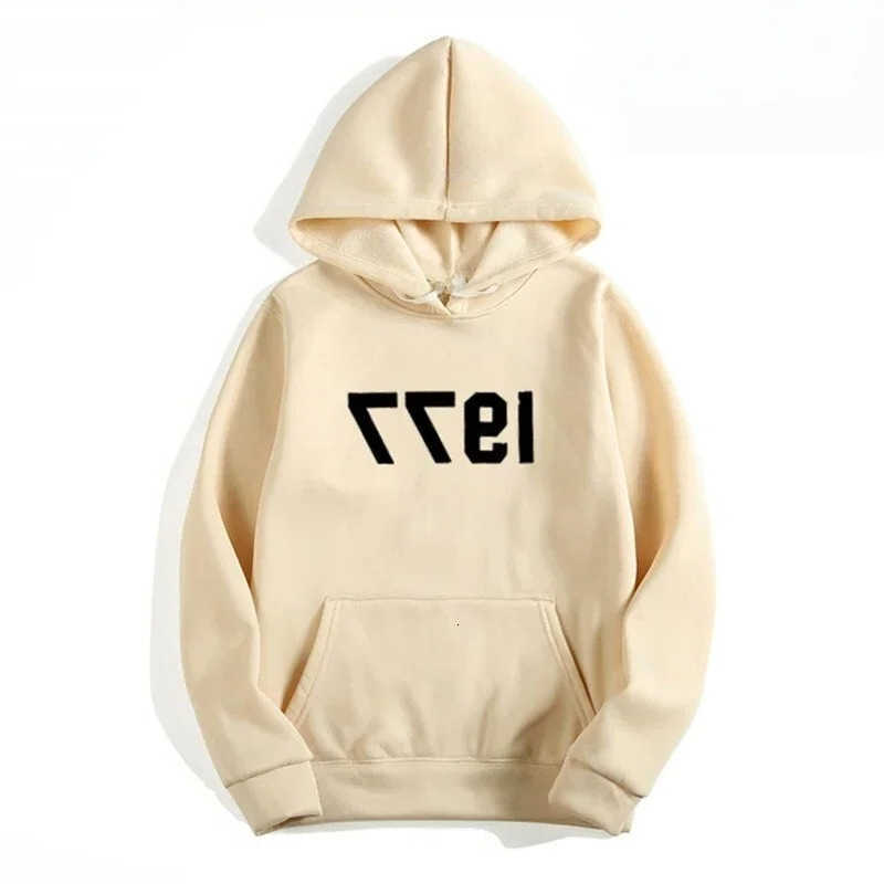 1977 Sweatshirts Men's Printed Hoodies New Fashion Women's Hoodies Hip Hop Street Simple Style Hot Selling Women's Sports Winter Autu