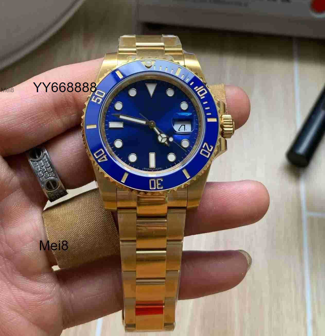 Watches Luxury watch Automatic watches Men VS Factory Rle Mechanical watches diameter 41mm 3235movement Ceramic bezel Sapphire mirror 904L refined s