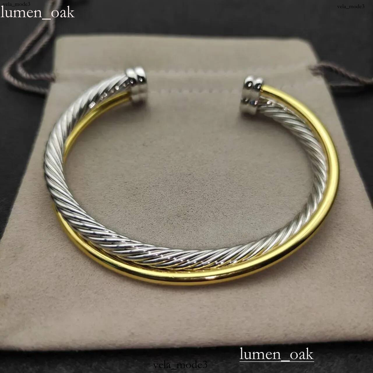 Davidjersey Bangle Designer Contemporary Style Craftsmanship Elegant Premium Minimalist Brands High Quality New Design Davidness Yurmaness Bracelet
