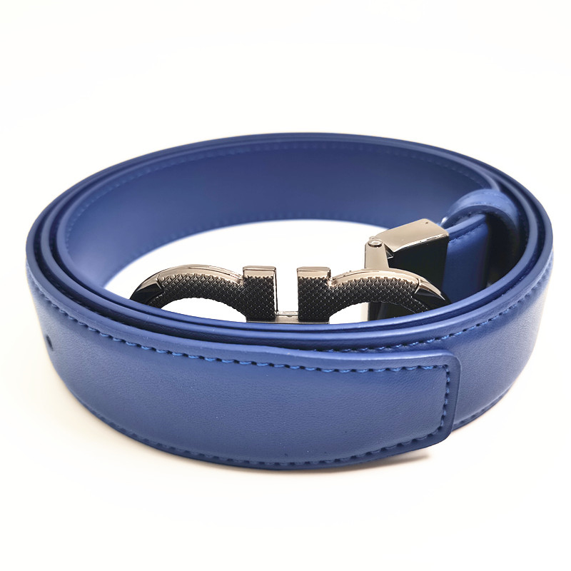 Belts for Men Designer Belt Women 3.5cm Width Solid Leather Belts Gold Silver Buckle Brand Luxury Belt High Quality Woman and Man Waistband Belt Bb