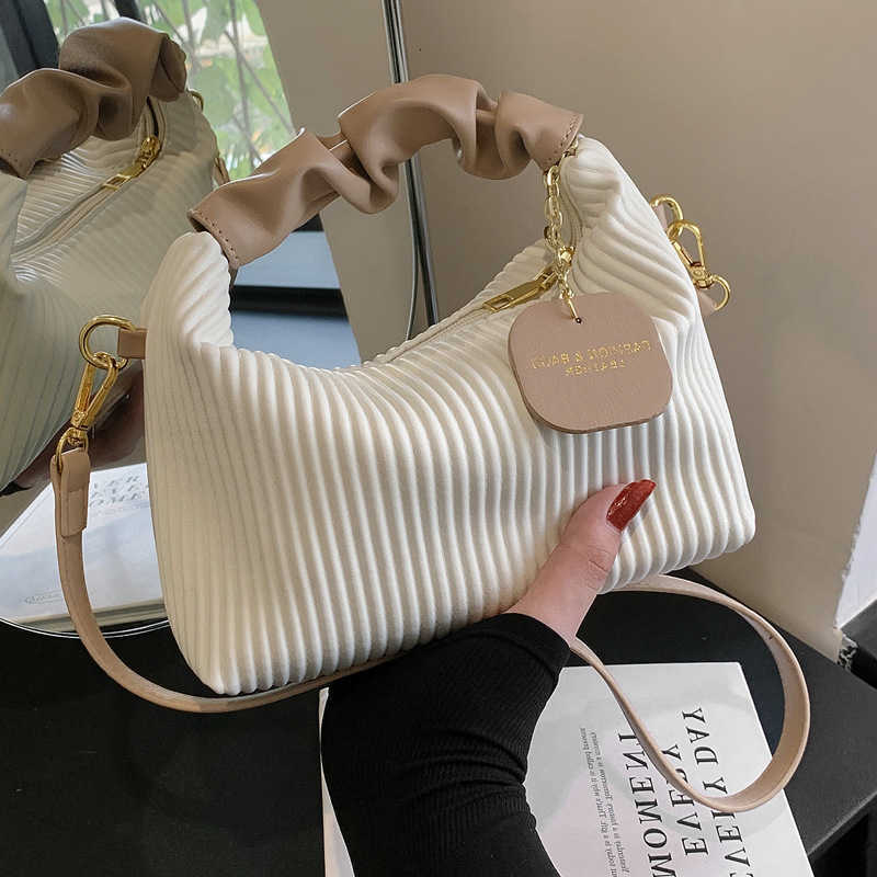 Borsa a tracolla a righe verticali a tracolla per borse a tracolla da donna Borsa e borsetta Borse di design versatili Borsa madre per H260922